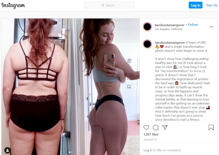 This Woman Wants People to Know That Transformation Photos Only Show Half the Battle of Weight Loss